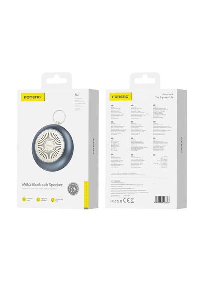 FONENG Boxă Bluetooth fără fir pentru telefon și laptop, sunet stereo cu bas