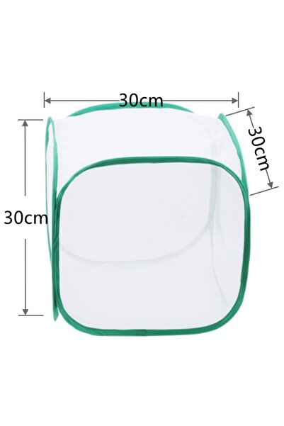 Choice 30-30-30cm Collapsible Insect Cage Mesh Habitat Bird Butterfly Mantis ...