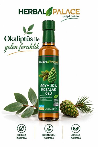 Herbal Palace Soymuk, Kozalak Özü 250ml Koruyucu İçermez