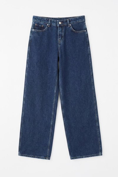 BSL Düz Kesim Denim Pantolon