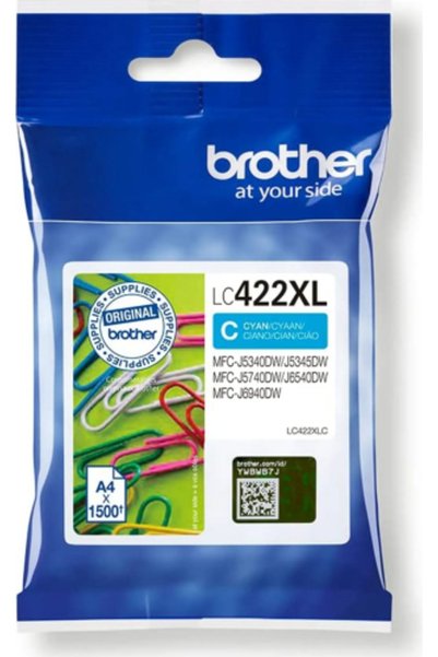 Brother Cartus Cerneala Cyan LC422XLC