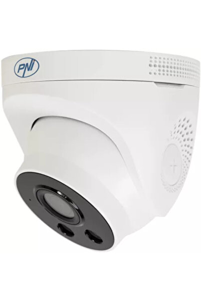 PNI Camera supraveghere video IP505J POE 5MP dome 2.8mm pentru exterior alb