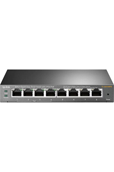 TP-LINK Switch Gigabit TL-SG108PE cu 8 porturi Gigabit, management ușor și in...