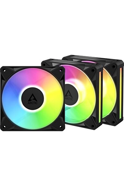Arctic BioniX P12 A-RGB, kit 3 x 120mm PWM, 450 - 3000 RPM, Negru
