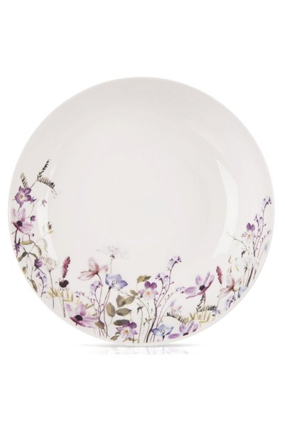 Orion Farfurie adâncă din porțelan, cu flori, LOUKA, 20,5 cm, 600 ml