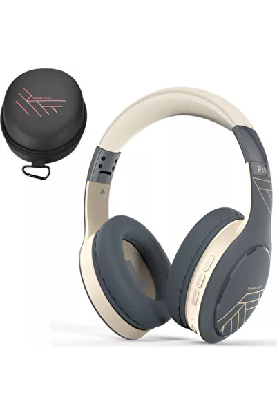 PowerLocus Casti Bluetooth Wireless Over-Ear P19 Gri Asfalt