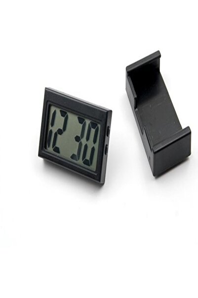 Noonedibs Ceas Digital de Mașină Pliabil - Ecran LCD 2.0 Inch, Rezistent la C...