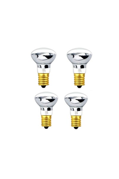 Noonedibs 4 Becuri Reflectante R39 E17 25W - Lumină Caldă 360°, Ideale pentru...