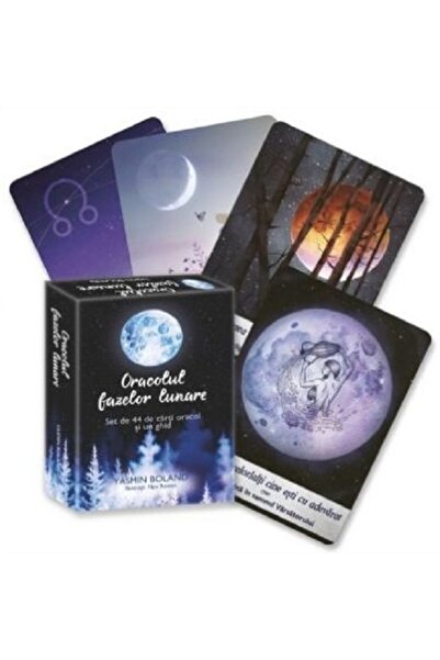 Adevar Divin Oracolul fazelor lunare. Set de 44 de carti, oracol si un ghid -...