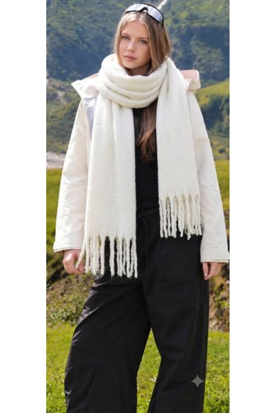 Loov Women's Scarf Soft Textured Shoulder Shawl