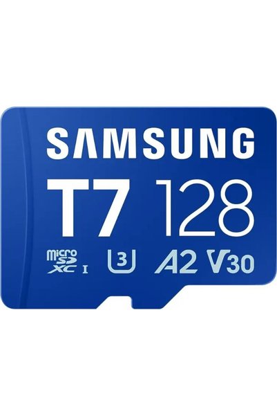 Samsung Card de memorie T7 MB-MB128T/WW, 128GB, microSDXC, U3, A2, V30
