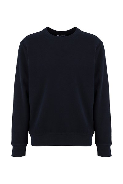 LİMON COMPANY Limon Lacivert Erkek Relaxed Sweatshirt L6WM-SWT9518
