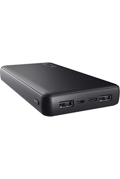 Trust Baterie externa 20000 mAh 12 W Primo 3 porturi: 2 x USB-A si 1 x USB-C ...