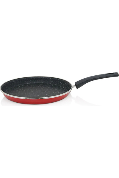 Metalac Tigaie clatite 1l Granit Induction email roșu/25cm/1l