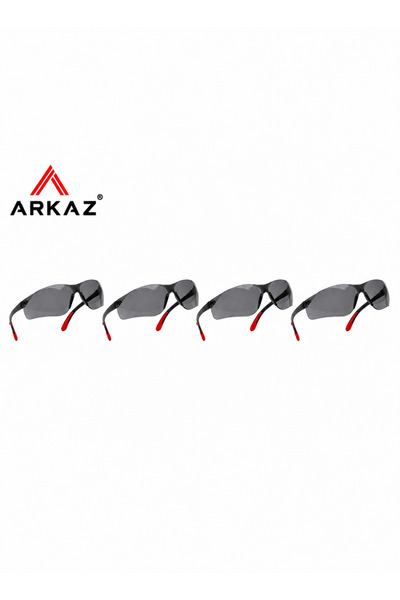 ARKAZ مجموعة من 4 نظارات واقية للحام والقطع والأعمال الصناعية، حماية من الأشع...