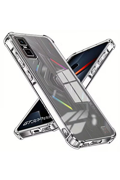 Infinix GT 30 Pro 5G İle Uyumlu Kılıf Silikon Şeffaf