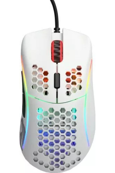 Glorious PC Gaming Race Mouse Gaming Glorious Model D Ultrausor 68g Alb Mat