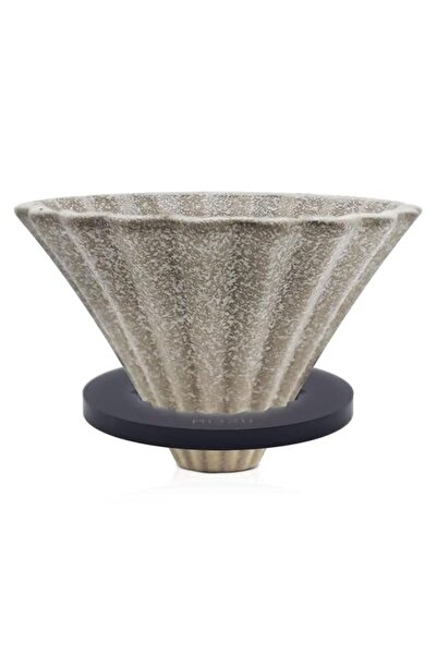 GENERAL 2-4 Cup Ceramic Coffee Dripper - Compatible with V60 and Kalita 185mm...
