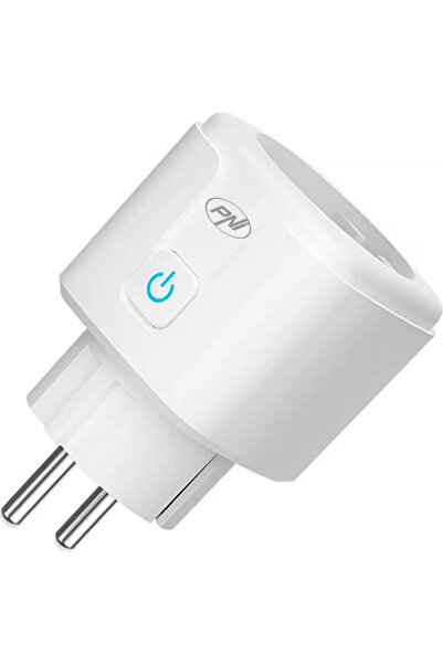 PNI Priza inteligenta SmartHome WP800 WiFi Tuya Smart 3700W Alb
