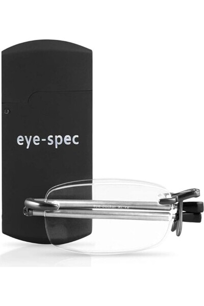 EYE SPEC Foldable Frameless Glasses Ultra Lightweight and Stylish Design +1.50