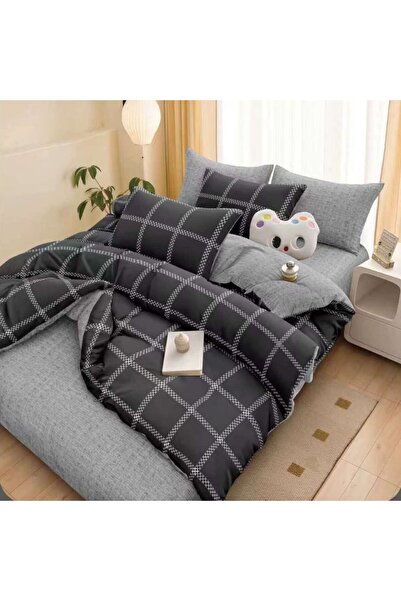 Casa de Vis Double bed linen set, satin cotton, 220 x 230 cm, 4 pieces, A50-737,