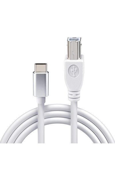 Apera CR68 Type-C / USB-B Yazıcı Kablosu 1Mt – Type-C Girişli Laptop, Tablet ...