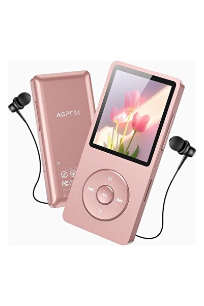 AGPTEK A02PL 64GB Classic MP3 Player FM Radyolu