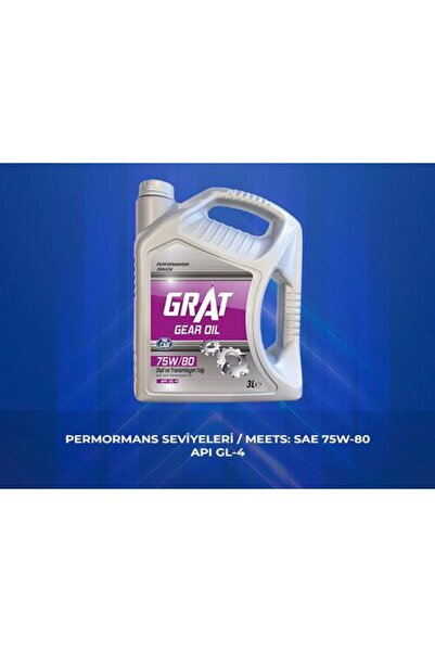 675803 Şanzıman Yağı 3 Litre 75w80 Yarı Sentetik Gl 3