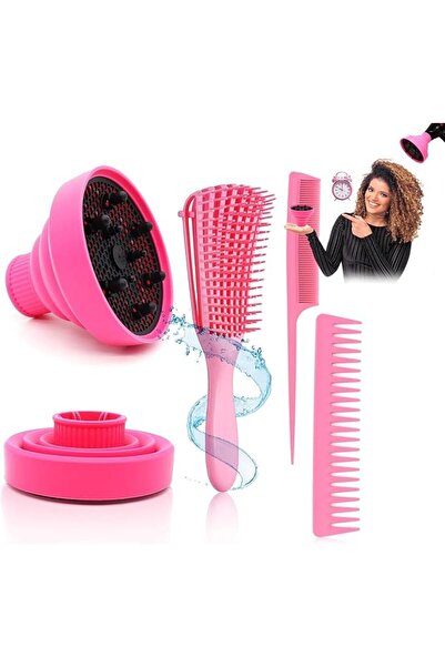 SYOSI Collapsible Silicone Hair Dryer Diffuser, Folding Hair Dryer Attachment...