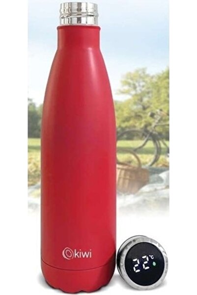 Kiwi KT-8688 Dijital Göstergeli Termos 500 ML Kırmızı