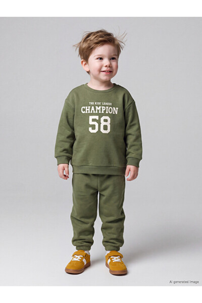 LC Waikiki Sparkling Choices Printed Baby Boy Tracksuit Set from Shining Store