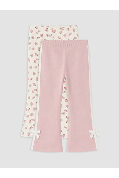 LC Waikiki Quality Pieces from Çelebi Store Baby Girl Leggings 2-Pack