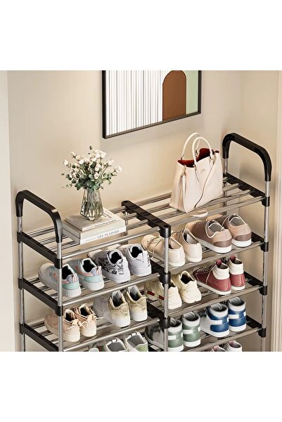 Generic Shoe Rack with 7 Shoe Shelves, 135x28x74cm, Spacious Storage