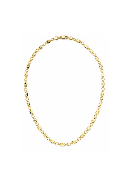 Merano Design Pul Gold Kolye