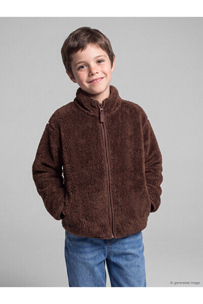 LC Waikiki Sparkling Choices from Shining Store Upright Roba Collar Boy's Plu...