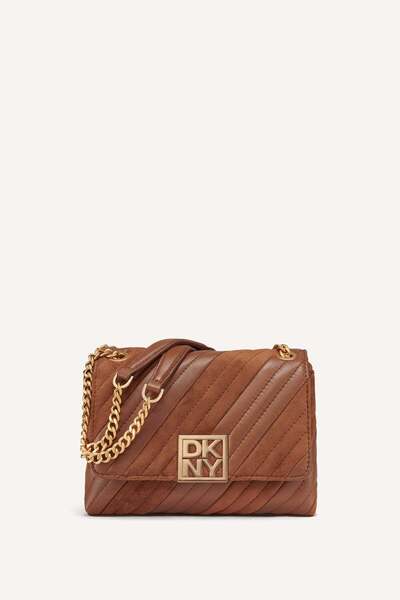 Dkny LEON SMALL FLAP CROSSBODY BAG