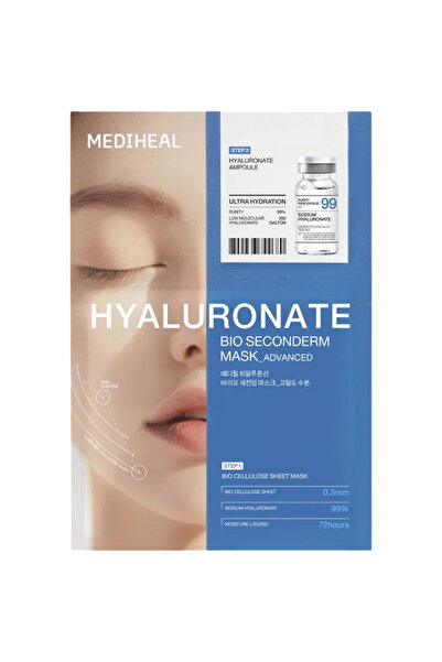 Mediheal Hyaluronate Bio Seconderm Mask Ultra Hydration Masca de fata 23 ml