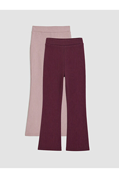 LC Waikiki Sparkling Choices Girls' Spanish Leggings 2-Pack from Shining Store