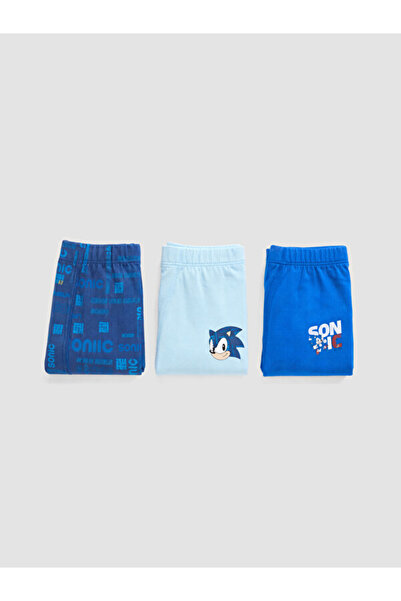 LC Waikiki Shining Store by Shining Choices Boys' Blue Quick Hedgehogboxer 3-...