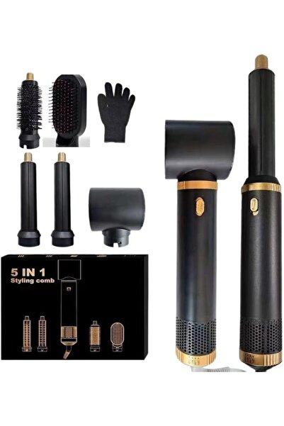 REOCLE 5 in 1 Blow Dryer Brush Set, Negative Ion Curling Iron Hair Styling To...