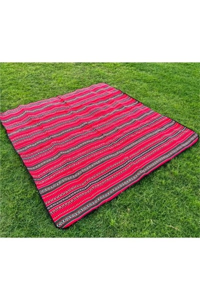 Generic Brand 2x2m Waterproof Foldable Picnic Mat Jacquard Camping Beach Outd...