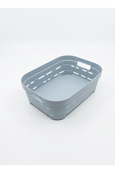 proalet Plastik Düzenleyici Sepet, Tutamaklı Çok Amaçlı Banyo ve Mutfak Organize Sepeti, Buzdolabı ve Dolap İçi Saklama Kutusu, BPA Free (2.8 Litre)