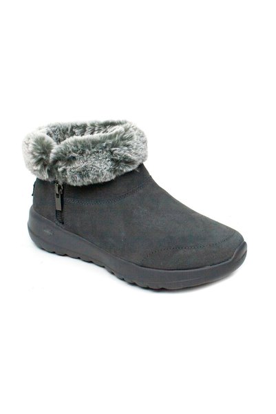 SKECHERS Ghete dama On the GO Joy 144003-gri velur-35