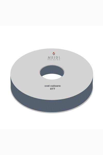 Meidi Packing Meidi Textile Ribbing Ribbon, 4 cm wide, 100 y long - Dark Grey
