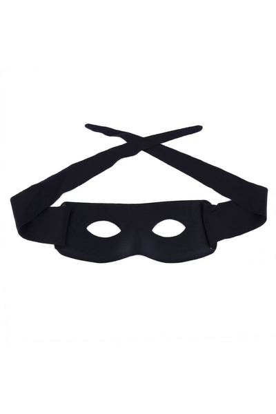 Choice B Halloween Masquerade Half Mask Bandit Ninja Lone Ranger Costume Blac...