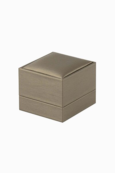 Meidi Packing Meidi Jewelry Box Ring Range Leather, 6.5x6x5 cm - Gilded / Bro...