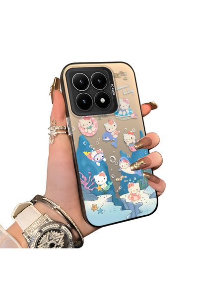 CHICASELUX Mi 15t Compatible Submarine World Cartoon Cat Printed Phone Case S...