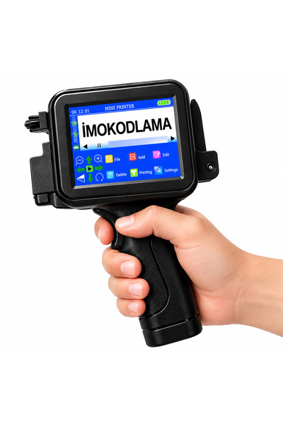 İMO KODLAMA Profesyonel El Tipi Inkjet Kodlama Makinesi Mini Pro