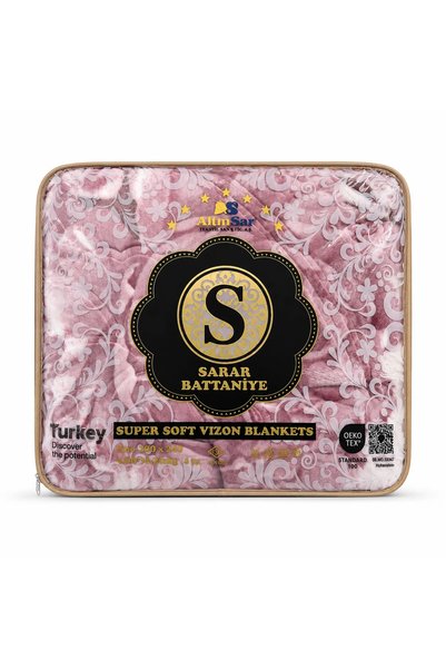 Çeyiz Merkezi Sarar 4KG Kabartmalı Emboss Battaniye Çift Kişilik 200x240 9