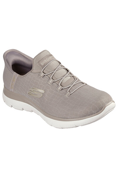 SKECHERS Pantofi sport dama SLIP INS SUMMITS CLASSY NIGHT 150128-TAUPE/GOLD-38